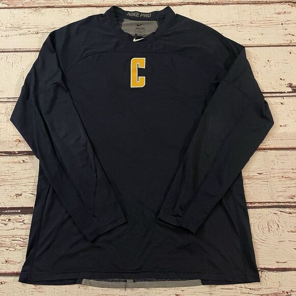 Nike Pro Hypercool XL Blue Dri Fit Long Sleeve T Shirt University Chattanooga‎ - Picture 1 of 9
